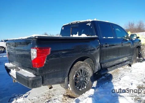 2018 Nissan Titan Sl из США, поврежденный, VIN 1N6AA1E57JN534075